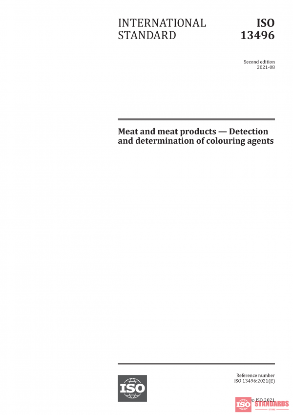 ISO 13496:2021 PDF