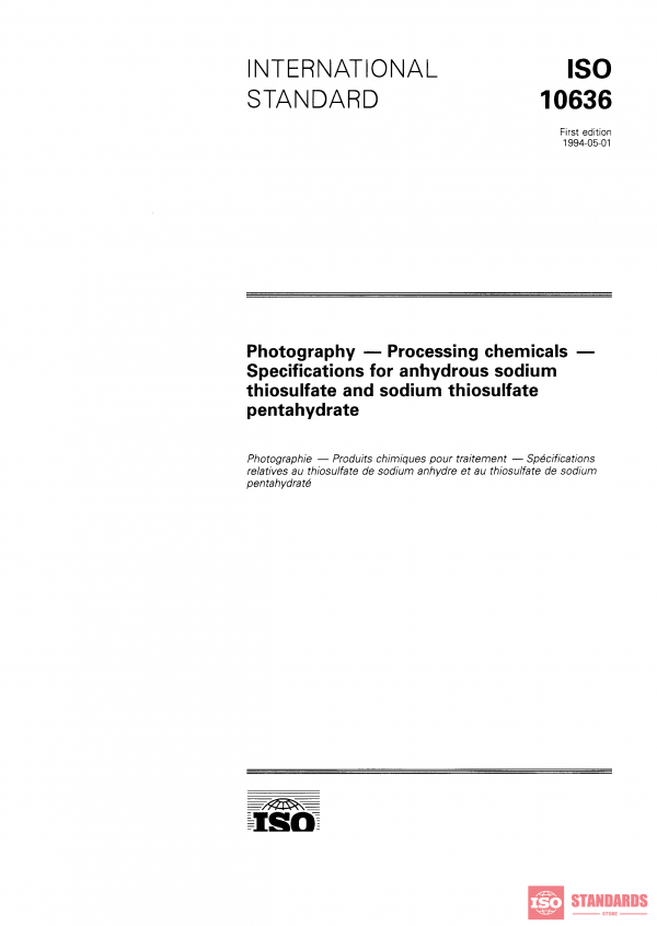 ISO 10636:1994 PDF