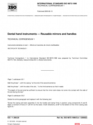 ISO 9873:1998/Cor 1:2000 PDF