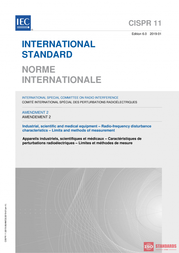 CISPR 11:2015/AMD2:2019 PDF