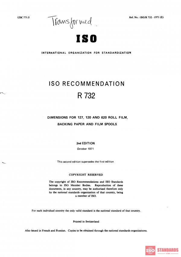 ISO/R 732:1971 PDF