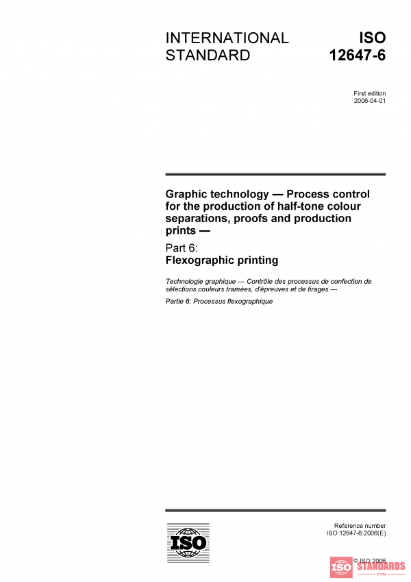 ISO 12647-6:2006 PDF