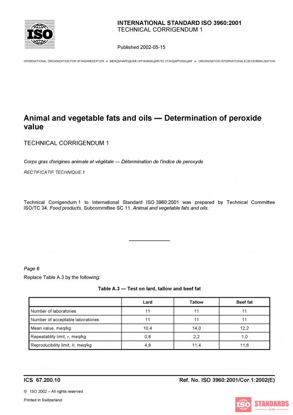 ISO 3960:2001/Cor 1:2002 PDF