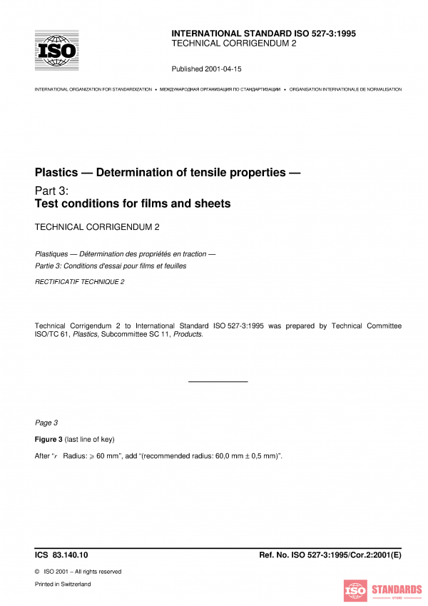 ISO 527-3:1995/Cor 2:2001 PDF