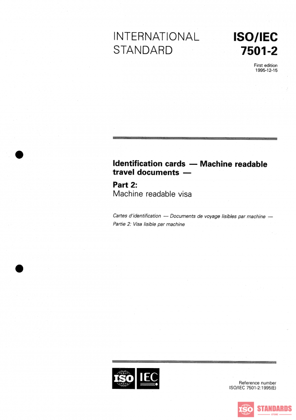 ISO/IEC 7501-2:1995 PDF