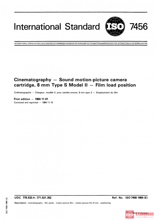 ISO 7456:1984 PDF