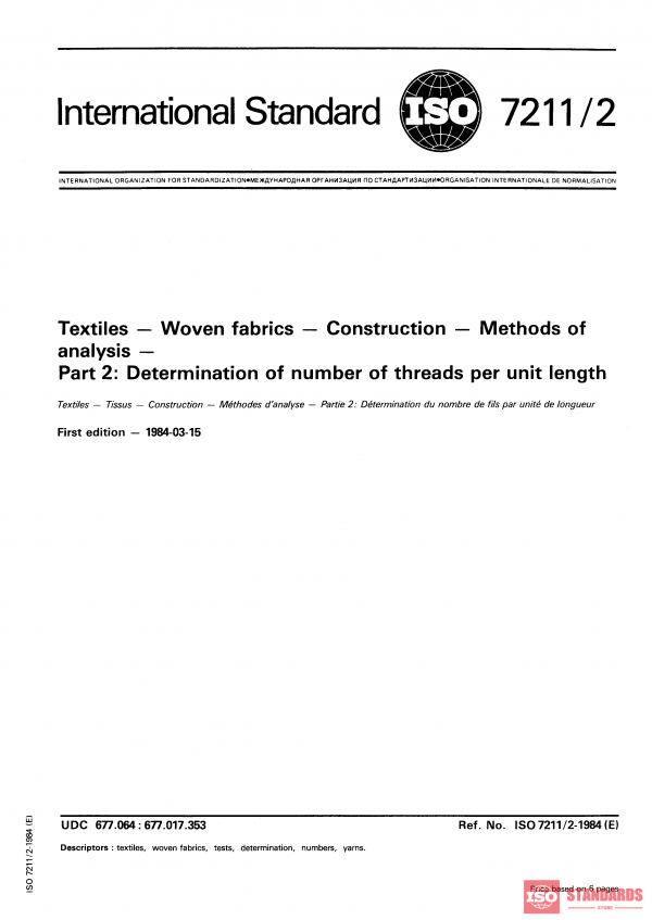 ISO 7211-2:1984 PDF