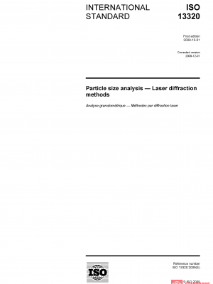 ISO 13320 :2009 PDF
