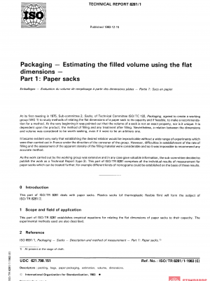 ISO/TR 8281-1:1983 PDF