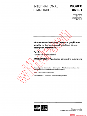 ISO/IEC 8632-1:1992/AMD2:1995 PDF