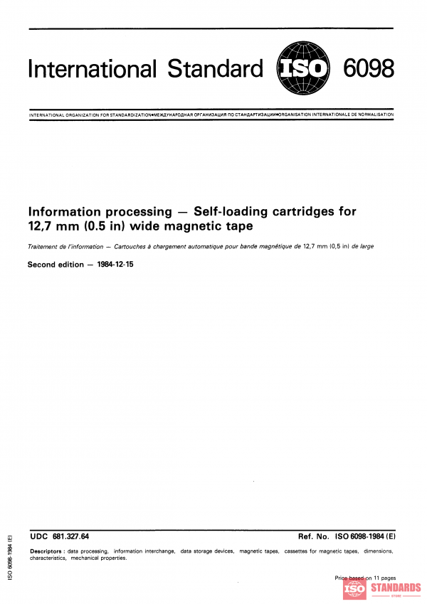 ISO 6098:1984 PDF