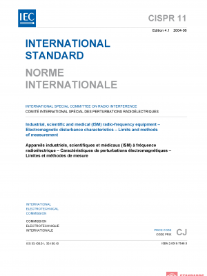 CISPR 11 incl am1:2004 PDF