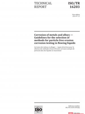 ISO/TR 16203:2016 PDF
