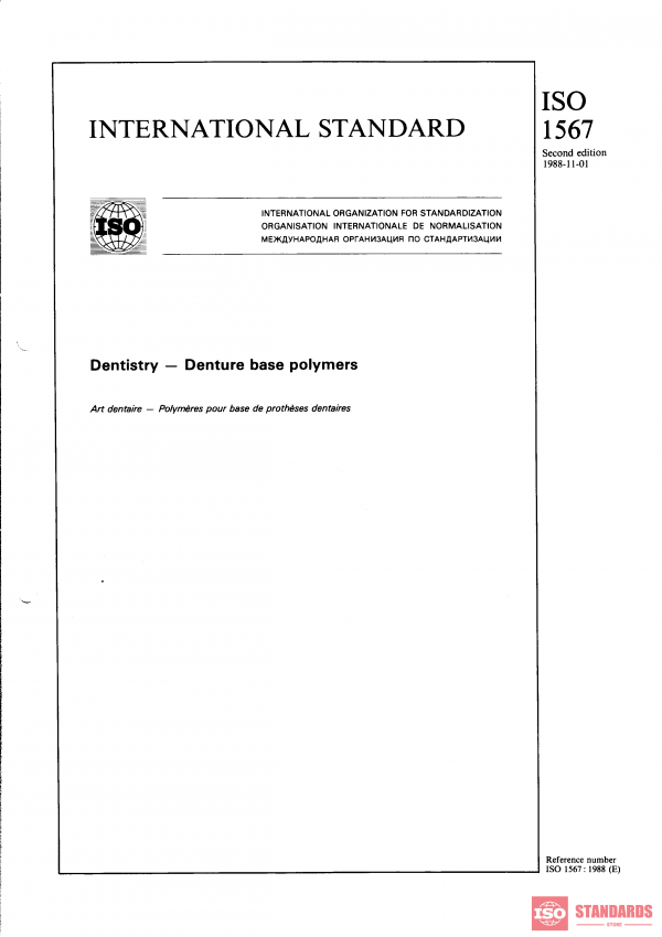 ISO 1567:1988 PDF