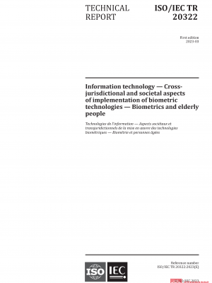 ISO/IEC TR 20322:2023 PDF