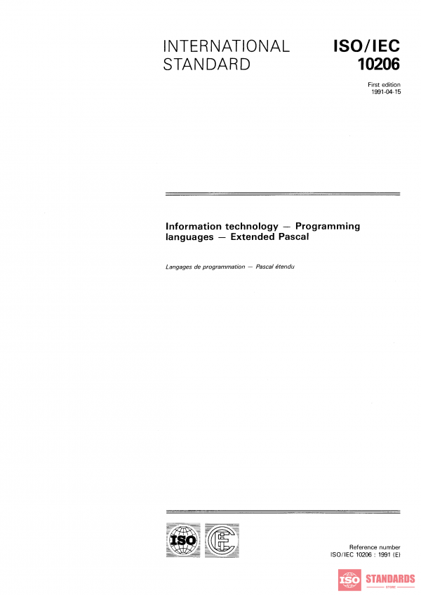 ISO/IEC 10206:1991 PDF