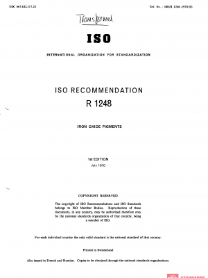 ISO/R 1248:1970 PDF