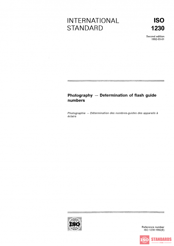 ISO 1230:1992 PDF