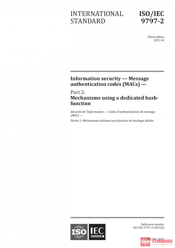 ISO/IEC 9797-2:2021 PDF