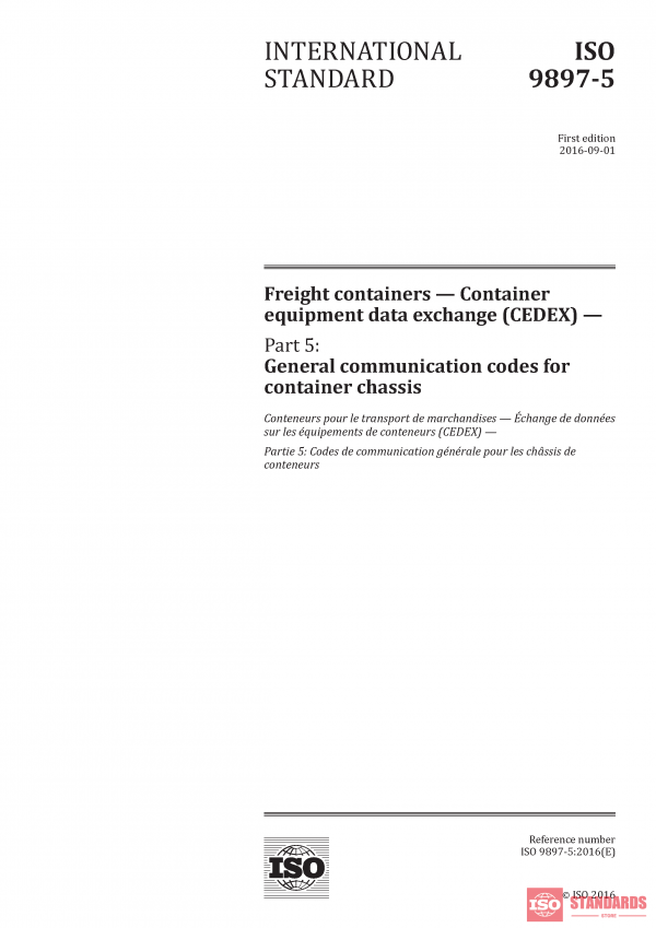 ISO/PRF 9897-5 PDF