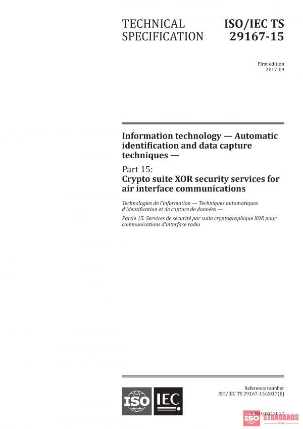 ISO/IEC TS 29167-15:2017 PDF
