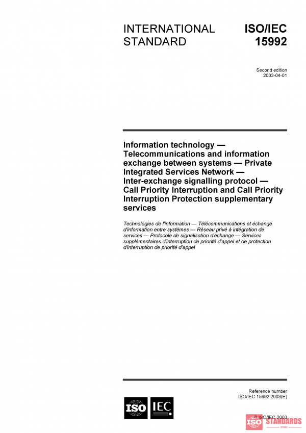 ISO/IEC 15992:2003 PDF