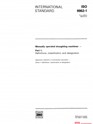 ISO 9962-1:1992 PDF