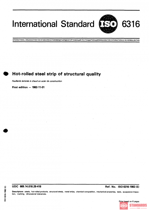 ISO 6316:1982 PDF