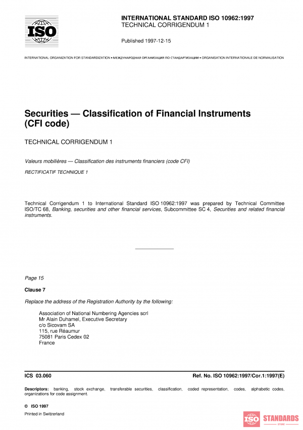 ISO 10962:1997/Cor 1:1997 PDF