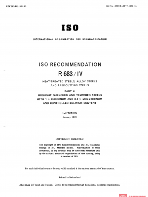 ISO/R 683-4:1970 PDF