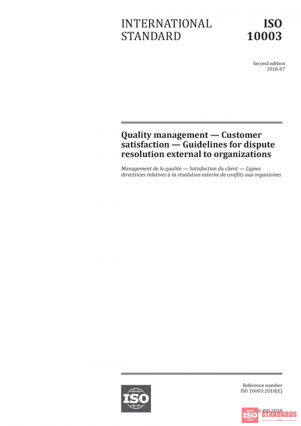 ISO 10003:2018 PDF