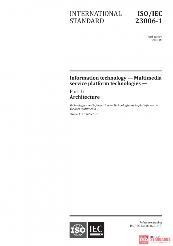 ISO/IEC 23006-1:2018 PDF