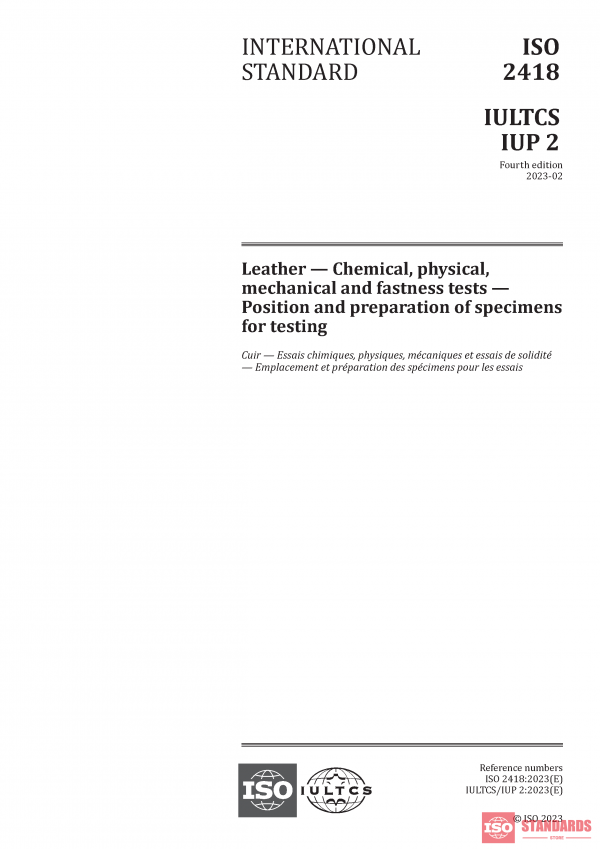 ISO 2418:2023 PDF