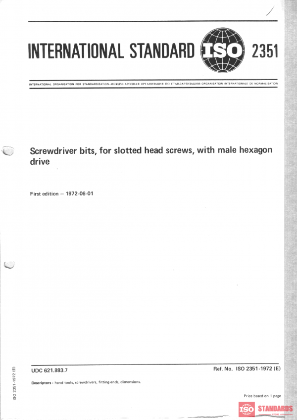 ISO 2351:1972 PDF