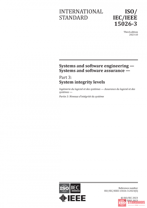 ISO/IEC/IEEE 15026-3:2023 PDF