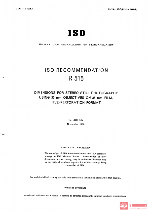 ISO/R 515:1966 PDF