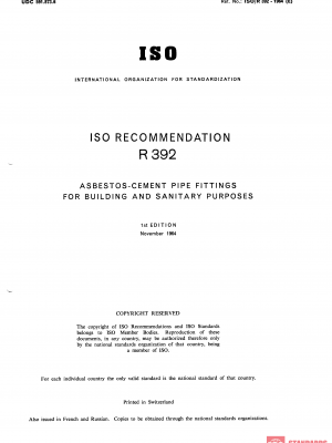 ISO/R 392:1964 PDF