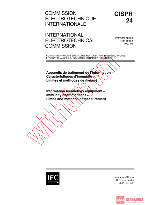 CISPR 24:1997 PDF
