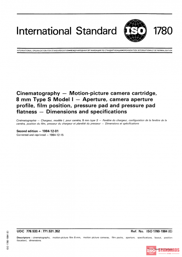 ISO 1780:1984 PDF