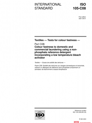 ISO 105-C08:2001 PDF