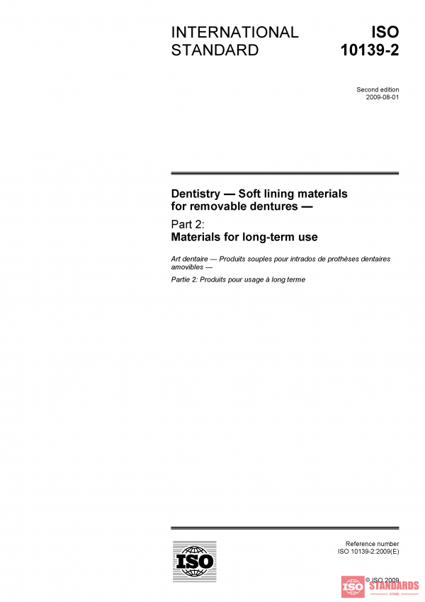 ISO 10139-2:2009 PDF