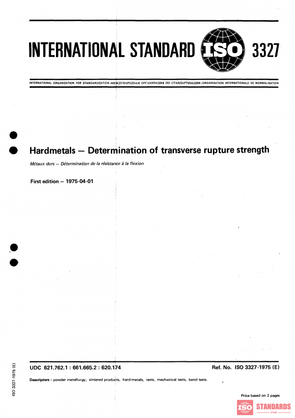 ISO 3327:1975 PDF