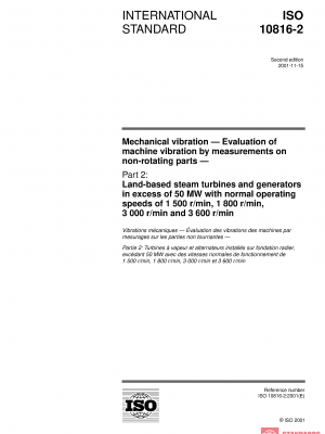 ISO 10816-2:2001 PDF