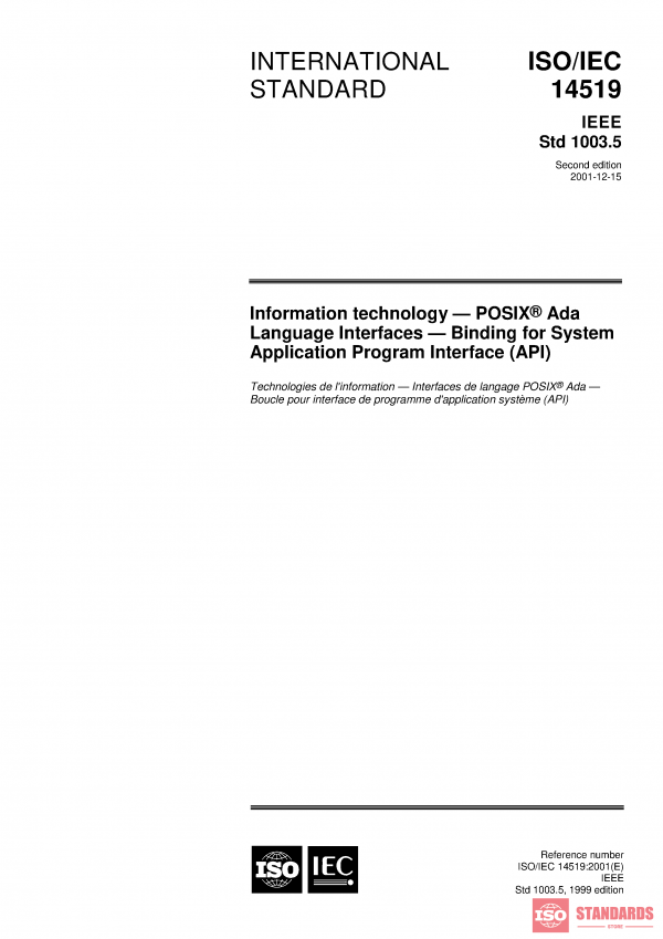 ISO/IEC 14519:2001 PDF