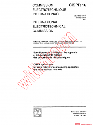 CISPR 16:1987 PDF