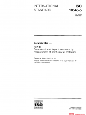 ISO 10545-5:1996 PDF