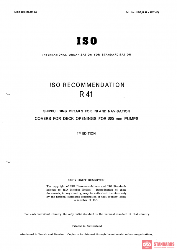 ISO/R 41:1957 PDF