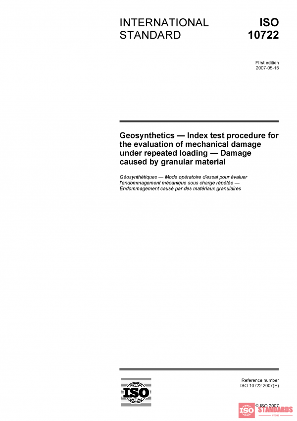 ISO 10722:2007 PDF