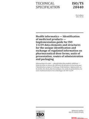 ISO/TS 20440:2016 PDF
