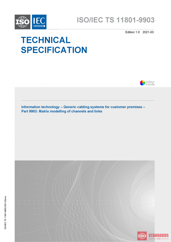 ISO/IEC TS 11801-9903:2021 PDF